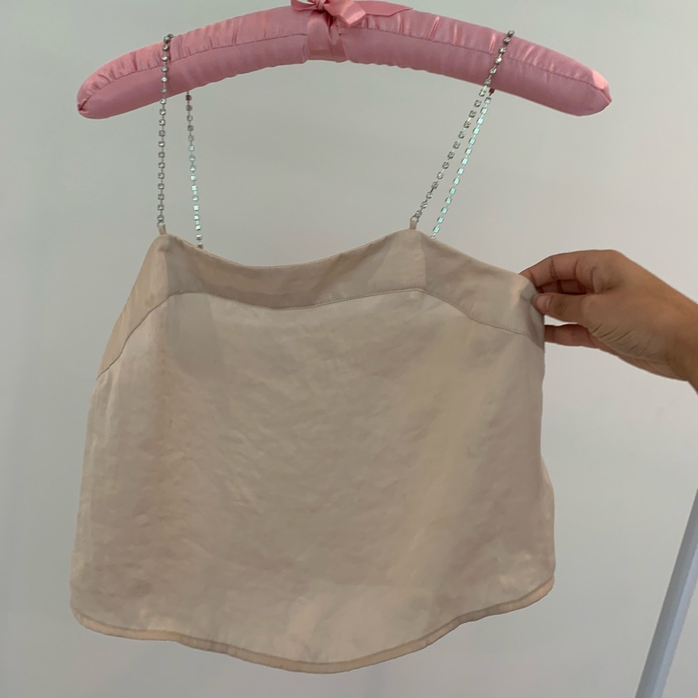 Urban Outfitters Satin Tank Top